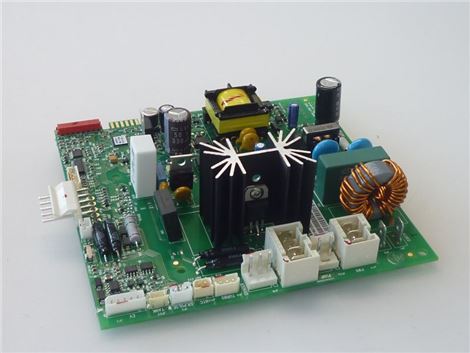 SCHEDA CPU+SW P0057-XSMC 230V