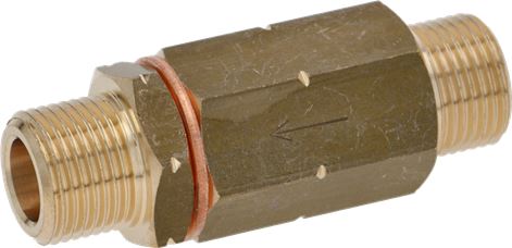 VALVOLA DI NON RITORNO ø 3/8"M-3/8"M