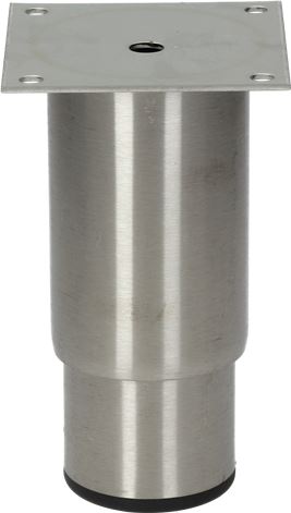 PIEDE REGOLABILE INOX ø 1"3/4 x h 130 mm