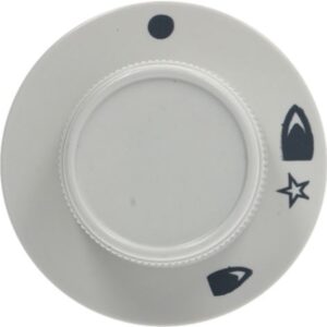 MANOPOLA TIPO STAR BIANCA ø 48 mm