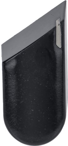 MANOPOLA TIPO FRANKE NERA 24x48 mm