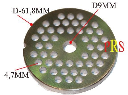 GRILLE 4.7MM INOX HACHOIR ROBOT