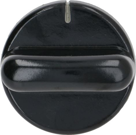 MANOPOLA TIPO GASFIRE NERA ø 35 mm