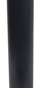 TUBO BATTIFONDI IN PLASTICA NERO