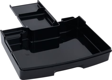 VASCHETTA POGGIATAZZE NERO(PC+ABS)ECAM51