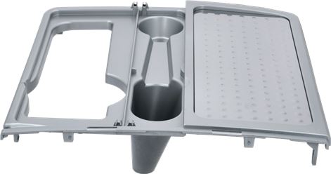 DLS-TOPCOVER SILVER-MR+WARM CUPS ESAM4