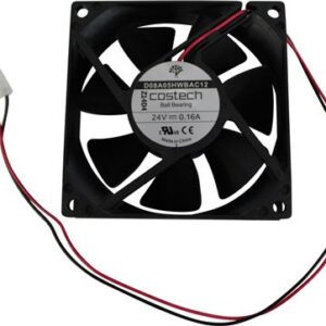 VENTILATORE 24V DC (80X80X25)