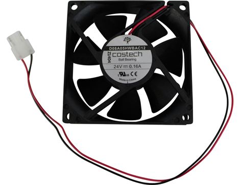 VENTILATORE 24V DC (80X80X25)