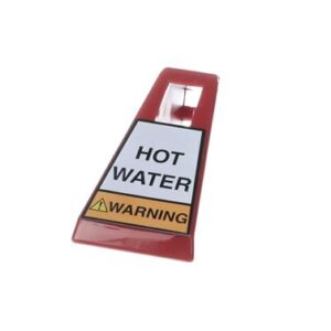FAUCET HANDLE HOT WATER - RED
