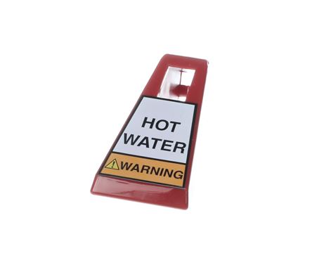 FAUCET HANDLE HOT WATER - RED