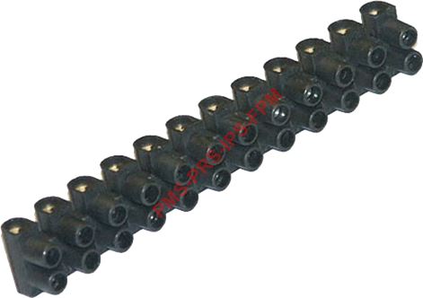 BARRETTE PLASTIQUE 4MM2 MAX 380V