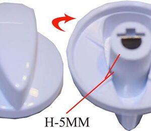 MANOPOLA BIANCA INDESIT C00144992
