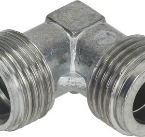 RACCORDO A GOMITO ALLUMINIO 1/2" M/M