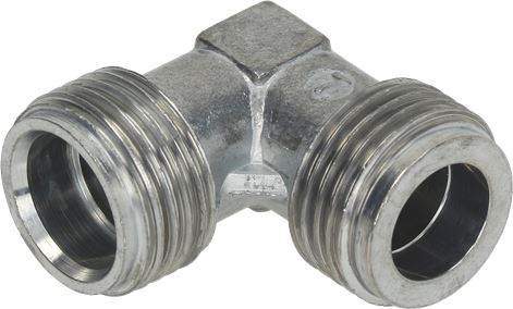 RACCORDO A GOMITO ALLUMINIO 1/2" M/M