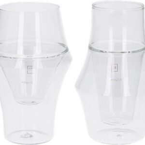 COPPIA BICCHIERI KRUVE EXITE - INSPIRE