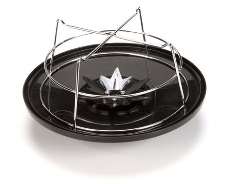 FUNNEL COVER ASSEMBLYW/BASKET-BLK