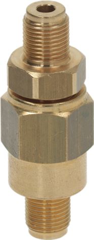 VALVOLA DI NON RITORNO ø 1/8"M-1/8"M GAS