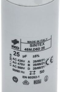 CONDENSATORE 25µF 425-500VAC 50/60HZ