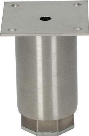 PIEDE REGOLABILE INOX ø 2"x h 105 mm