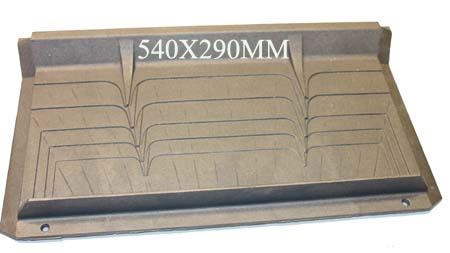 PLAQUE ARRIERE C 07835