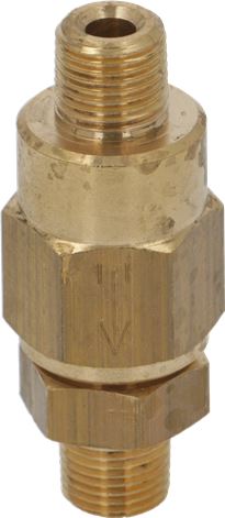 VALVOLA DI NON RITORNO ø 1/8"M-1/8"M GAS