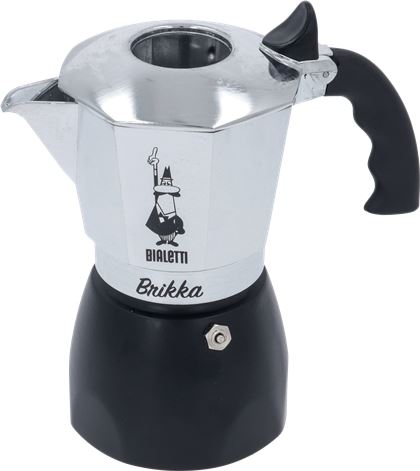 MOKA NEW BRIKKA 4 TAZZE NERA BIALETTI