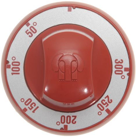 MANOPOLA ROSSA ø 72 mm 50-300°C