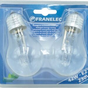LAMPE ECO HALO 42W E27 2000H *2*BLISTER
