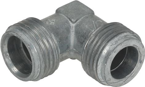 RACCORDO GOMITO 1/2" M/M ALLUMINIO