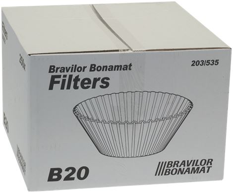 FILTRO CARTA A CESTO ø 203/535 mm 250pz