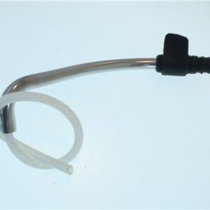TUBO VAPORE ACCIAIO INOX/SILICONE