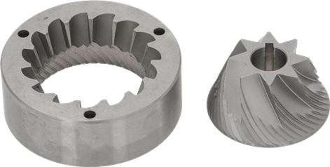 COPPIA MACINE MONOFASE  CONICHE DX