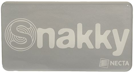 ADESIVO TARGHETTA LOGO SNAKKY