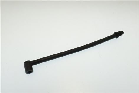 RACCORDO SCARICO 90°(SIL 60SH)NERO  ECAM