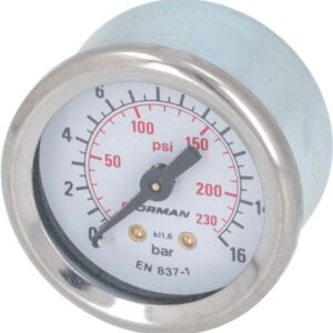 MANOMETRO POMPA ø 41 mm 0÷16 bar