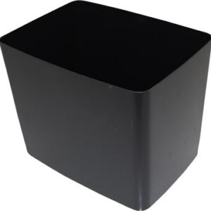 CONTENITORE NERO ACCORCIATO 17CM