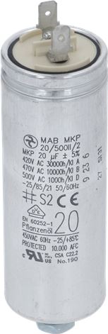 CONDENSATORE 20F 220-240V