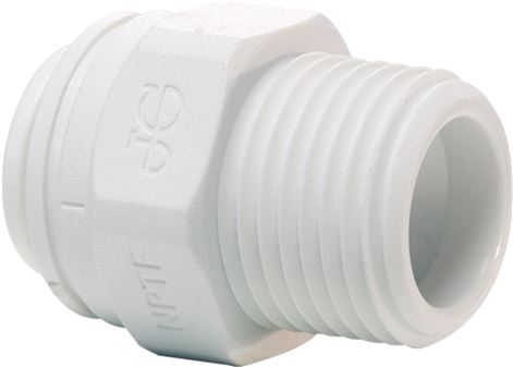 3/8" X 1/2" NPTF STRAIGHT CONNECTOR