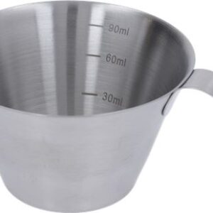 BICCHIERE INOX SERIGRAFATO 30/90 ml