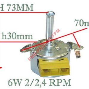MOTEUR T.B 6 W 2/2,4 RPM