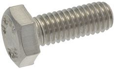 VITE A TESTA ESAGONALE M6x16