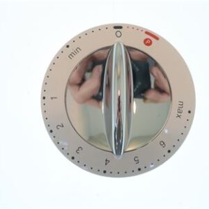 CONTROL KNOB+INSERT WH/CHR KMC510/KMM710