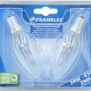 LAMPE ECO HALO 28W E14 2000H *2*BLISTER