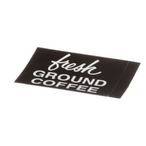 DECAL FRESH GROUND COFFEE
