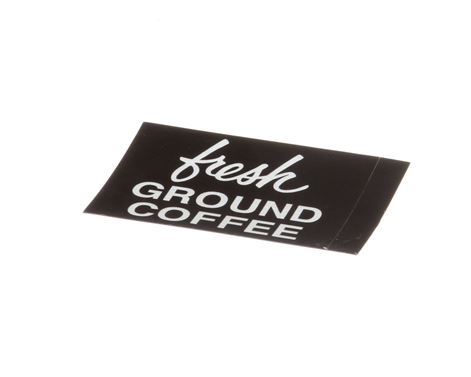 DECAL FRESH GROUND COFFEE