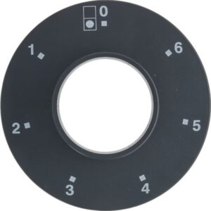 GHIERA MANOPOLA ø 84 mm 1-2-3-4-5-6