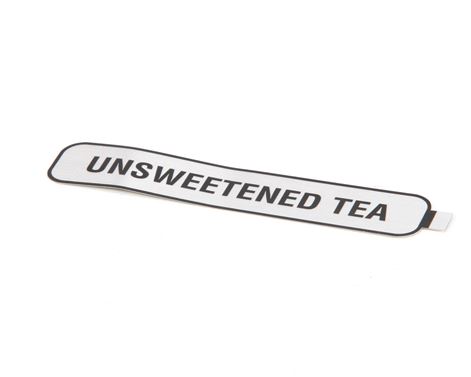 DECAL UNSWEETENED TEA