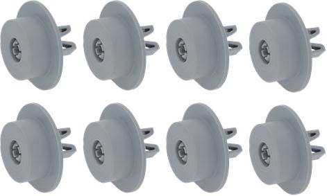 KIT ROTELLINE CESTELLO INF. ELECTROLUX 4