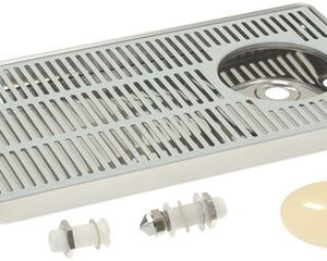RACCOGLIGOCCE INOX 400x220xh30 mm