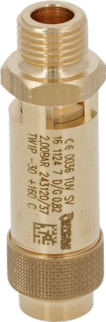 VALVOLA CALDAIA ø 1/4"M 2,0bar CE-PED